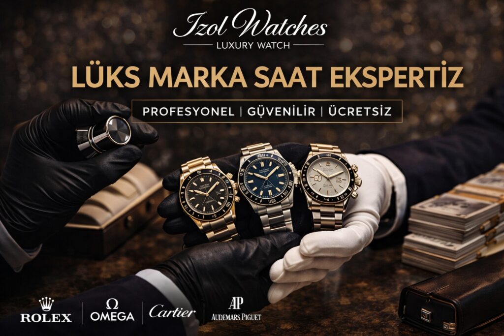 Lüks marka saat alan yerler için uzman ekspertiz süreci