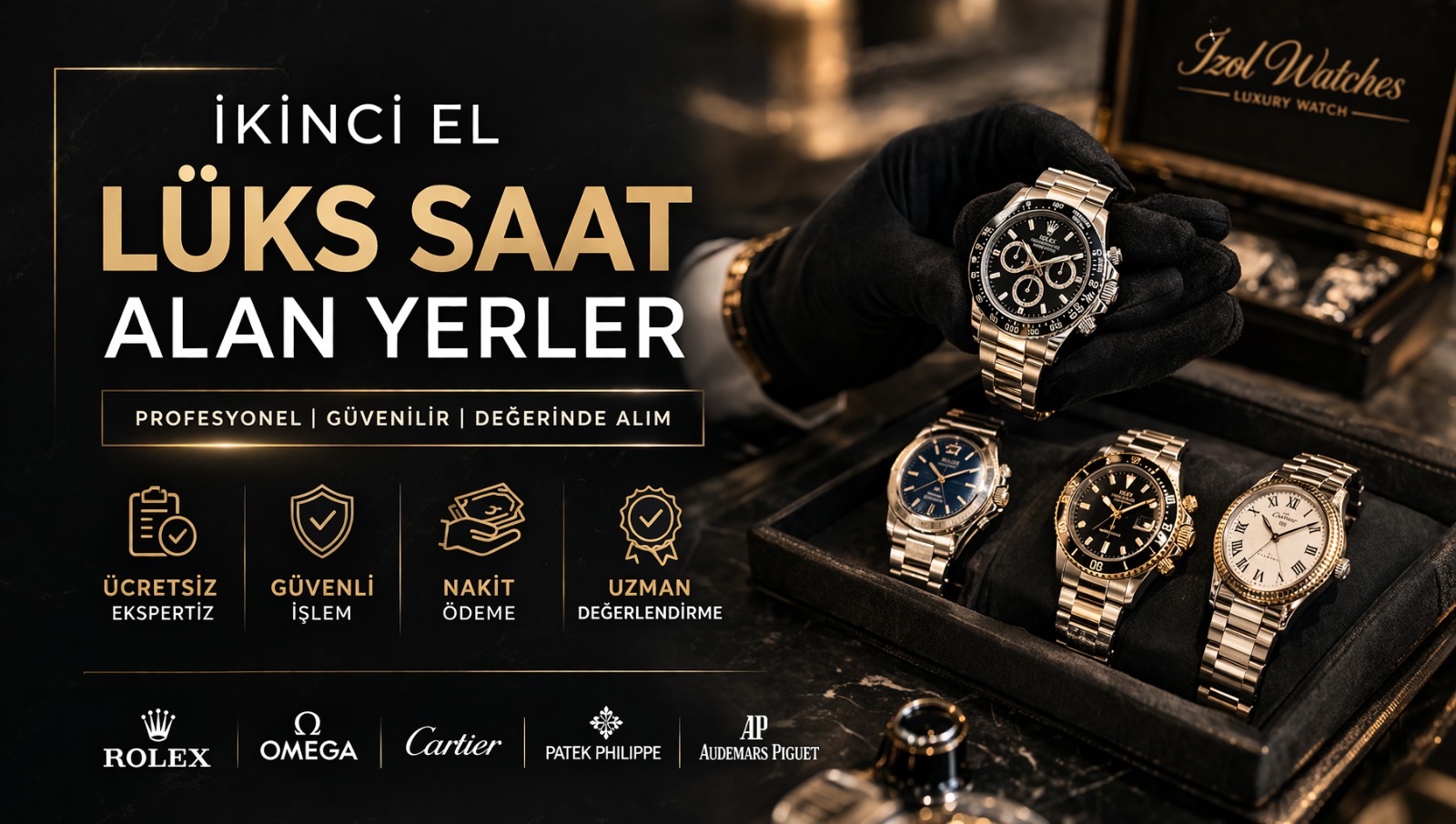 Lüks Marka Saat Alan Yerler