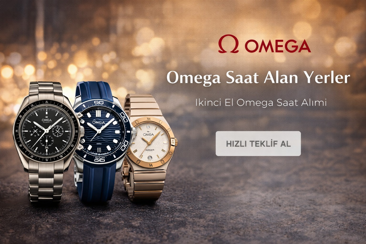 Omega Saat Alan Yerler